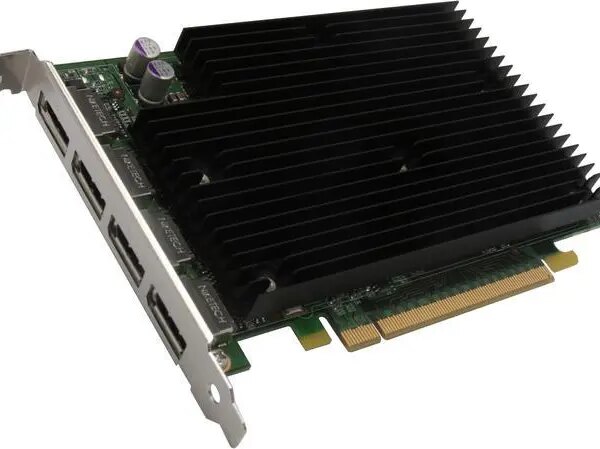PNY Quadro NVS 450 VCQ450NVS-X16-PB 512MB (256MB per GPU) 128-bit (64-bit per GPU) GDDR3 PCI Express x16 Graphics Card - Pappy Mall
