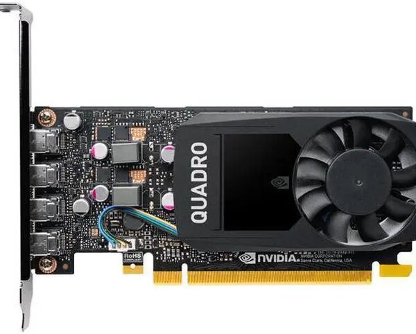 PNY QUADRO P1000 Graphic Card - 4 GB GDDR5 VCQP1000V2-PB - Pappy Mall
