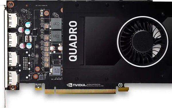 PNY Quadro P2200 5GB GDDR5X 160 Bit Graphic Card VCQP2200SB - Pappy Mall