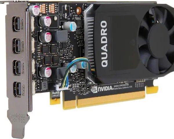 PNY Quadro P620 VCQP620DVI-PB 2GB 128-bit GDDR5 PCI Express 3.0 x16 Low Profile Workstation Video Card - Pappy Mall