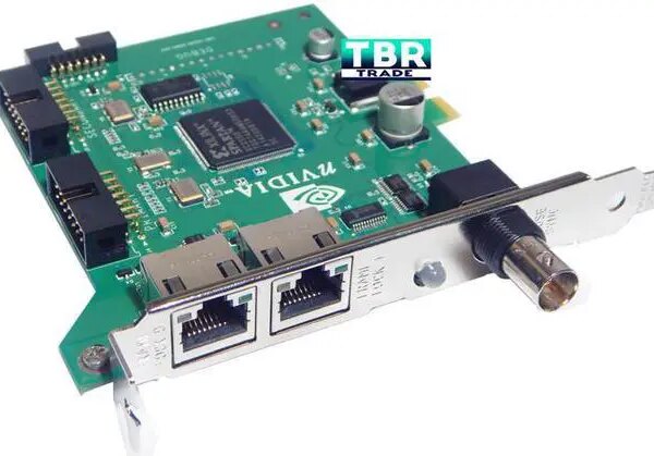 PNY VCQFXGSYNC nVidia Quadro G-Sync PCIe x1 Add-On Capture Interface board Card for FX4600 FX5500 FX5600 FX4800 - Pappy Mall