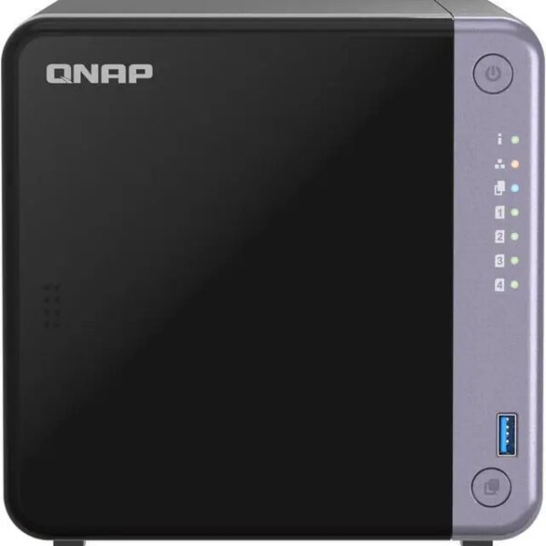 QNAP TS-432X-4G-US 4 Bay 10GbE Desktop NAS with ARM Alpine AL524 Quad-core Processor and 4 GB DDR4 RAM (Diskless) - Pappy Mall