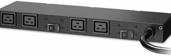 RACK PDU, BASIC, 0U/1U, 208V, 30A, (4) C19 - Pappy Mall