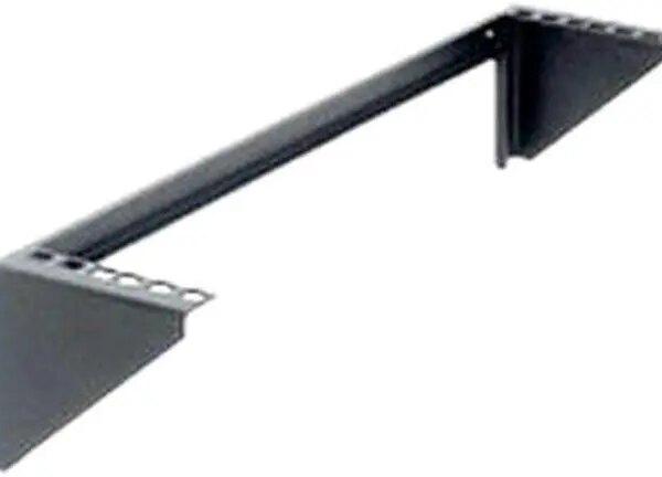 RackSolutions 2U Vertical Wall Mount - Low-Profile Rack for 19 Inch Network Equipment, Made in Texas, Up to 200 lb Capacity - Pappy Mall