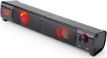 Redragon GS550 Orpheus PC Gaming Speakers, 2.0 Channel Stereo Desktop Computer Sound Bar with Compact Maneuverable Size, Headphone Jack, Quality Bass - Pappy Mall
