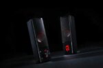 Redragon GS550 Orpheus PC Gaming Speakers, 2.0 Channel Stereo Desktop Computer Sound Bar with Compact Maneuverable Size, Headphone Jack, Quality Bass - Pappy Mall