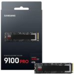 SAMSUNG SSD 9100 PRO 4TB, PCIe 5.0x4 M.2 (MZ-VAP4T0B/AM) - Pappy Mall
