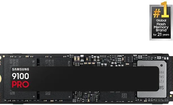 SAMSUNG SSD 9100 PRO 4TB, PCIe 5.0x4 M.2 (MZ-VAP4T0B/AM) - Pappy Mall