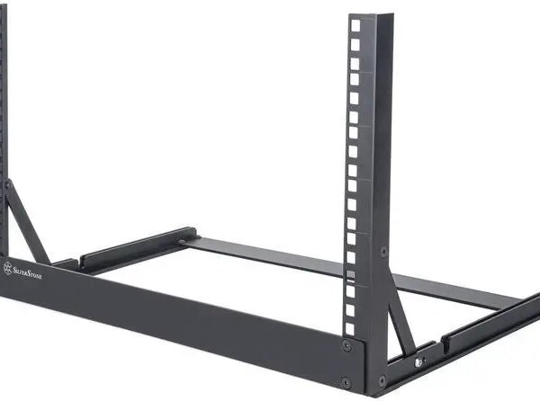 SilverStone CS-RK06U-OF 6U 19" 6U Open-frame Desktop Rack - Pappy Mall