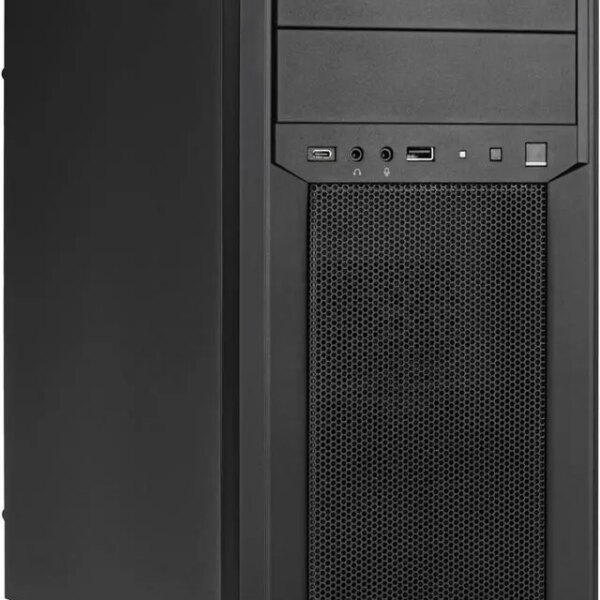 SilverStone Technology FARA 313 Compact Micro-ATX Tower Chassis with Excellent Drive Compatibility and Type-C Port, SST-FA313-B-C - Pappy Mall