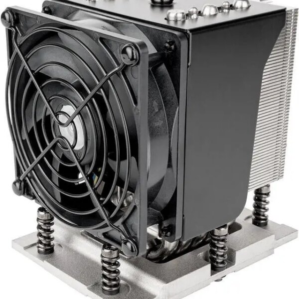 SilverStone Technology XE04-SP5 Black Fan Shroud 4U Server/Workstation CPU Cooler for Socket SP5, SST-XE04-SP5B - Pappy Mall