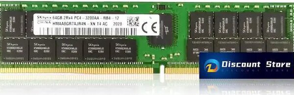 SK hynix 64GB 2Rx4 DDR4-3200AA Server Memory RAM HMAA8GR7AJR4N-XN TD AA Registered REG Memory 1.2V PIN-288 - Pappy Mall