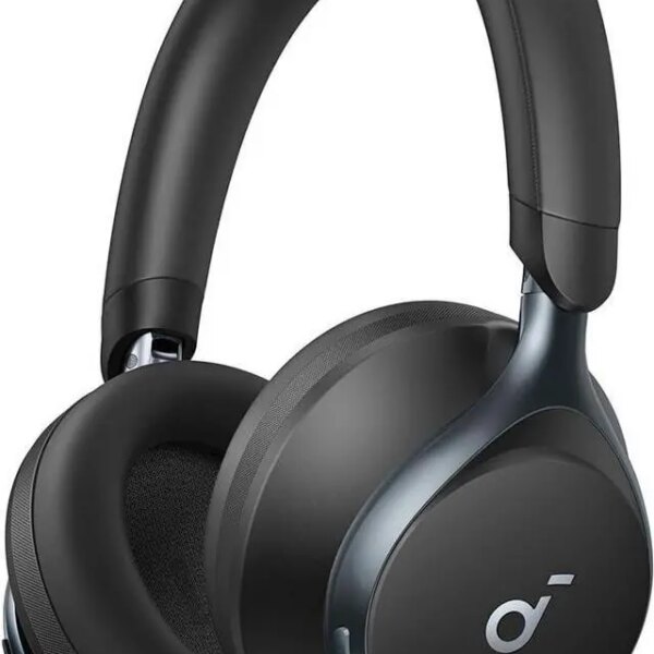 Soundcore by Anker, Space One, Active Noise Cancelling Headphones, 2X Stronger Voice Reduction, 40H ANC Playtime, App Control,LDAC Hi-Res Wireless - Pappy Mall