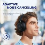 soundcore by Anker Space Q45 Adaptive Noise Cancelling Headphones, Reduce Noise by Up to 98%, Ultra Long 50H Playtime, App Control, Hi-Res Sound with - Pappy Mall