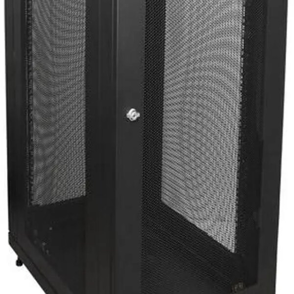 StarTech RK1833BKM StarTech.com Server Rack Cabinet - 18U - 31 in Deep Enclosure - Network Cabinet - Rack Enclosure Server Cabinet - Data Cabinet - Pappy Mall