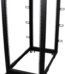 StarTech.com 4POSTRACK25U 25U Adjustable Depth Open Frame 4 Post Server Rack Cabinet - w/ Casters / Levelers and Cable Management Hooks - Pappy Mall