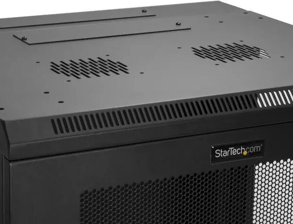 StarTech.com RK1224WALHM 12U Black - Pappy Mall