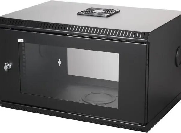 StarTech.com RK619WALL 6U 19in Wall Mount Server Rack Cabinet w/ Acrylic Door - Pappy Mall
