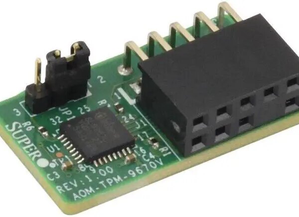 Supermicro AOM-TPM-9670V-S-O TPM Add-on-Module - Pappy Mall