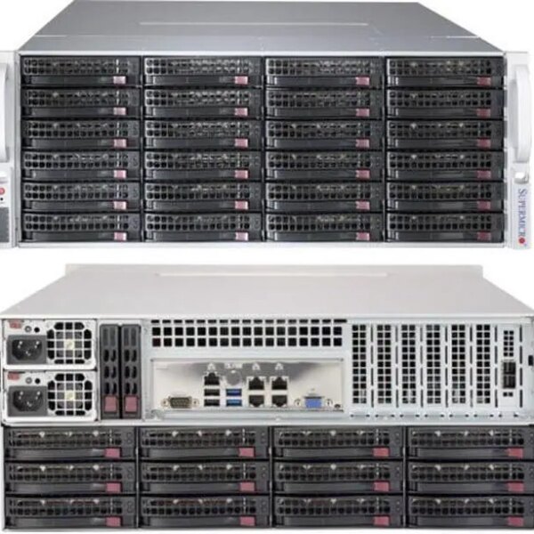 Supermicro Case CSE-847BE1C4-R1K23LPB 4U 36x3.5 inch Hot Swap SAS/SATA with SES3 - Pappy Mall