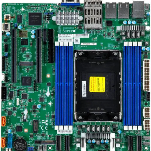 SUPERMICRO MBD-X14SBM-TP4F-O Micro ATX Server Motherboard - Pappy Mall