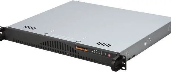 SUPERMICRO SuperChassis CSE-512L-200B Black 1U Rackmount Server Case - Pappy Mall