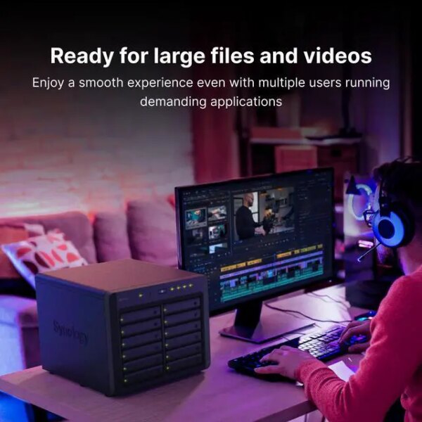 Synology 12 Bay DiskStation DS3622xs+ Desktop NAS (Diskless) - Pappy Mall