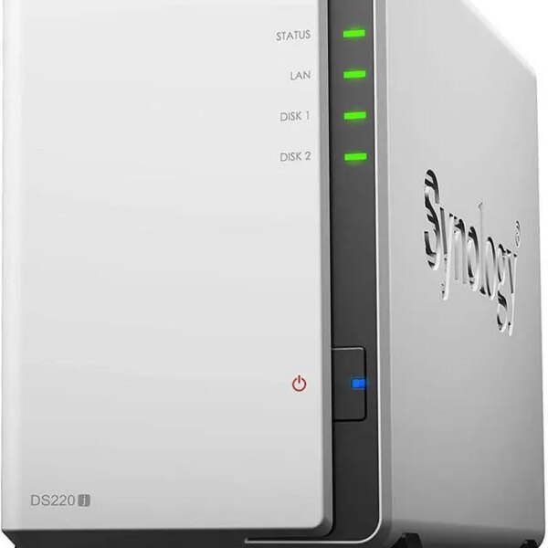 Synology 2 bay NAS DiskStation DS220j (Diskless) - Pappy Mall