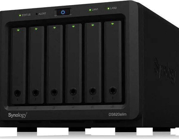 Synology 6 bay 2.5" NAS DS620slim (Diskless) - Pappy Mall