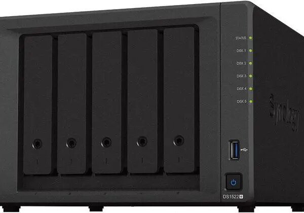 Synology DS1522+ 5 Bay DiskStation Network Storage (Diskless) - Pappy Mall