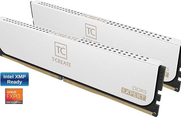 Team Group T-CREATE EXPERT 32GB (2 x 16GB) 288-Pin PC RAM DDR5 6000 (PC5 48000) Desktop Memory Model CTCWD532G6000HC30DC01 - Pappy Mall