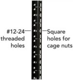 Tripp Lite 10U Wall-Mount Rack Enclosure Cabinet, Hinged Back, Low-Profile Switch-Depth (SRW10US) - Pappy Mall