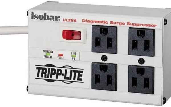 TRIPP LITE ISOBAR4ULTRA 6 Feet 4 Outlets 3330 Joules Surge Suppressor - Pappy Mall