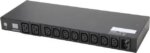 Tripp Lite Metered PDU, 3.2-3.8kW Single-Phase 200-240V (8 C13 & 2 C19), C20 / L6-20P Adapter, 12ft Cord, 1U Rack-Mount, TAA (PDUMH20HV) - Pappy Mall