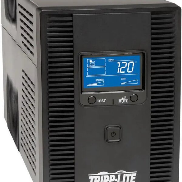 Tripp Lite OMNI1500LCDT Series OmniSmart 1500VA 810W 120V Line-Interactive UPS - 10 Outlets, AVR, USB, LCD, Tower - 1500 VA/810 W - 120 V ACTower - 10 - Pappy Mall