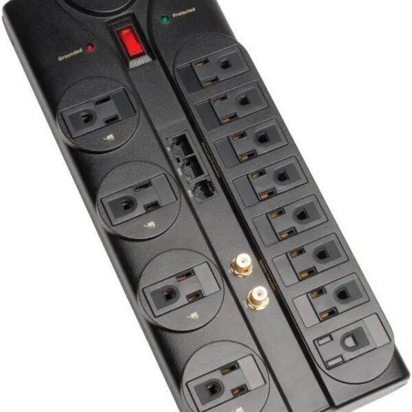 Tripp Lite Protect It! TLP1208SAT 12 Outlets Surge Suppressor - Pappy Mall