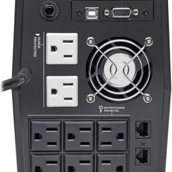 Tripp Lite SMART1500TSU Series 1440VA 1200W Line-Interactive UPS - 8 NEMA 5-15R Outlets, AVR, 120V, 50/60 Hz, USB, LCD, Tower - Tower - AVR - 8 Hour - Pappy Mall
