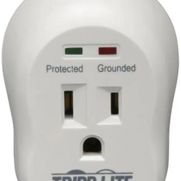 TRIPP LITE SPIKECUBE Wall Mount 1 Outlets 600 Joules Surge Suppressor - Pappy Mall