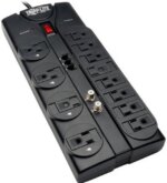 TRIPP LITE TLP1208TELTV 8 Feet 12 Outlets 2880 Joules Tel / Moden and Coaxial Protection - Protect It! Surge Suppressor - Pappy Mall