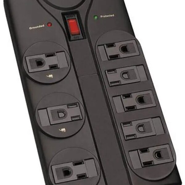 TRIPP LITE TLP808B 8 Feet 8 Outlets 1440 Joules Surge Protector - Pappy Mall