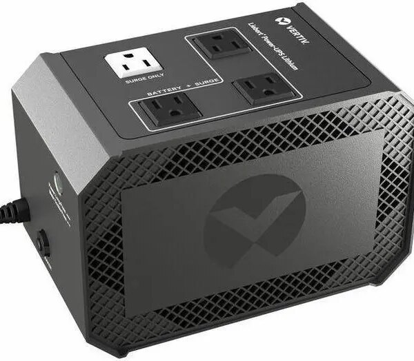 Vertiv Liebert PUL-400LVT Power-UPS Lithium 400VA/240W 120V Standby Lithium-Ion UPS - Single Phase UPS, Energy Star certified, compact and lightweight - Pappy Mall