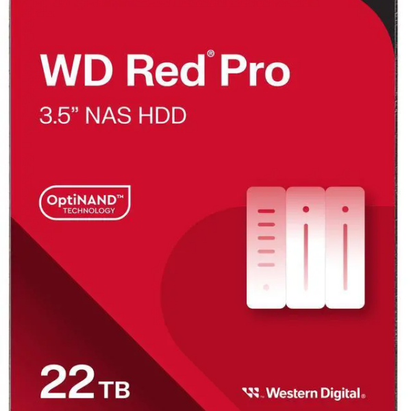 Western Digital 22TB WD Red Pro NAS Internal Hard Drive HDD - 7200 RPM, SATA 6 Gb/s, CMR, 512 MB Cache, 3.5" - WD221KFGX - Pappy Mall